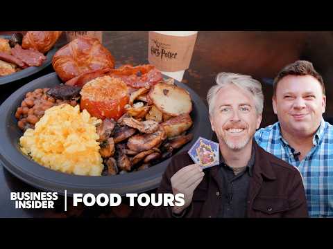 YouTube video thumbnail: Finding The Best Food At The Wizarding World Of Harry Potter