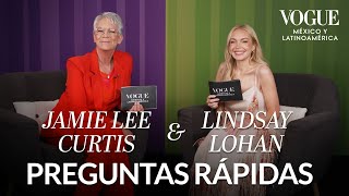 Lindsay Lohan y Jamie Lee Curtis, de Viernes de Locos 2, contestan preguntas rápidas | Vogue México