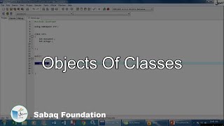 objects of classes