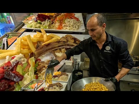 A Moroccan fast food restaurant in the Netherlands