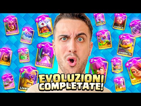 Ho Sbloccato TUTTE le EVOLUZIONI su Clash Royale!