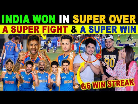 INDIA🇮🇳 BEAT SL🇱🇰 IN SUPER OVER ASIA CUP 2025 | ABHISHEK 61 ARSHDEEP 2 WKTS | PAK PUBLIC REACTIONS 