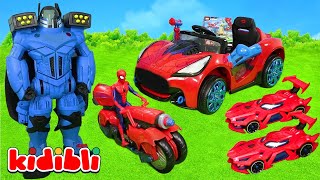 Various Toys 🚘🚒 Superhero Cars, Monster Truck, Race Car & More Educational Toys for Kids | Kidibli