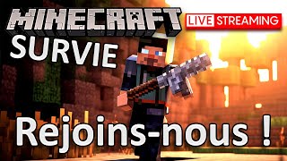 🔴 SERVEUR - Survie Minecraft ! Rejoins-nous en Survie JAVA Maintenant ! #minecraft #shorts