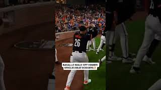 Walk-off magic from the Orioles 🧙‍♂️ #mlb #baseball #dodgers