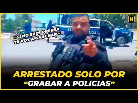 Si no eres Prensa te voy a "ganchar"