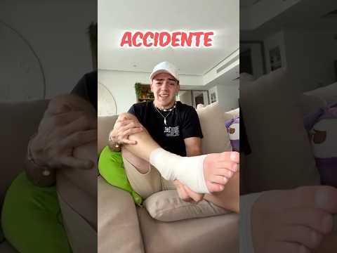 Tuve un accidente y me rompí el pie?! 😰🤯