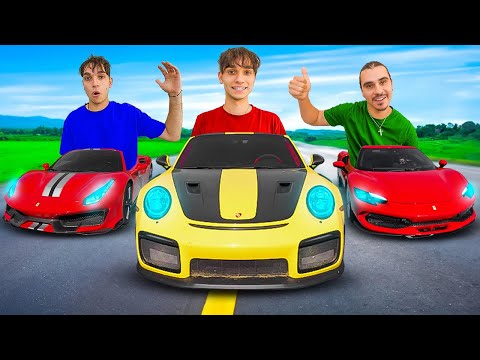 Last To Stop Driving Supercar WINS!