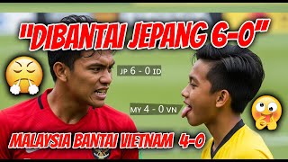 Dibantai Jepang! Malaysia Malah Ngejek Indonesia Usai Bantai Vietnam 4-0