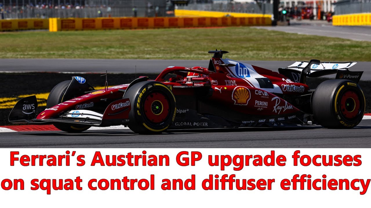 Ferrari: new floor update to reduce squat sensitivity and improve outwash efficiency | F1 Austria