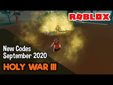 Hily Redeem Code 07 2021 - roblox holy war 3 codes wiki