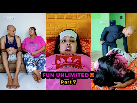 Fun Unlimited Part 7 | Couple Funny Video | Motu Taklu Top Fun ๐