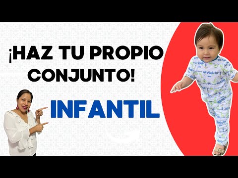 ¡Haz tu propio conjunto infantil! Patronaje fácil y paso a paso 👕👖✂️