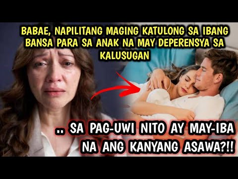 BABAENG OFW, LUHAAN MATAPOS MAHULI ANG KANYANG ASAWA NA MERON NG IBANG ASAWA AT ANAK!!