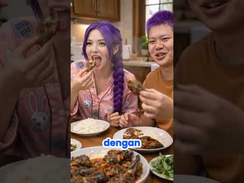 awalnya makan Lele goreng, berakhir kesurupan si omped #omped #rumi #komediindonesia