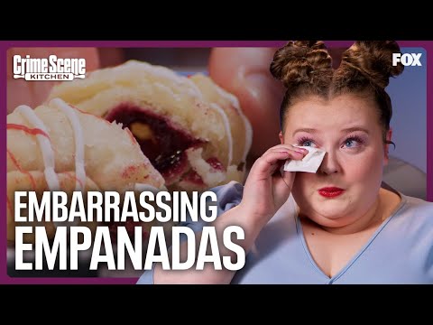 Judges React To Chef’s First Time Cooking Empanadas | Crime Scene Kitchen