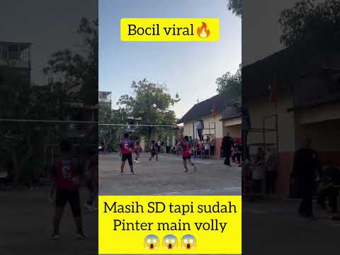 Bocil Volly viral 😍 #volleyball #volleytarkam #vollymania #vollyindo #vollykampung #shorts