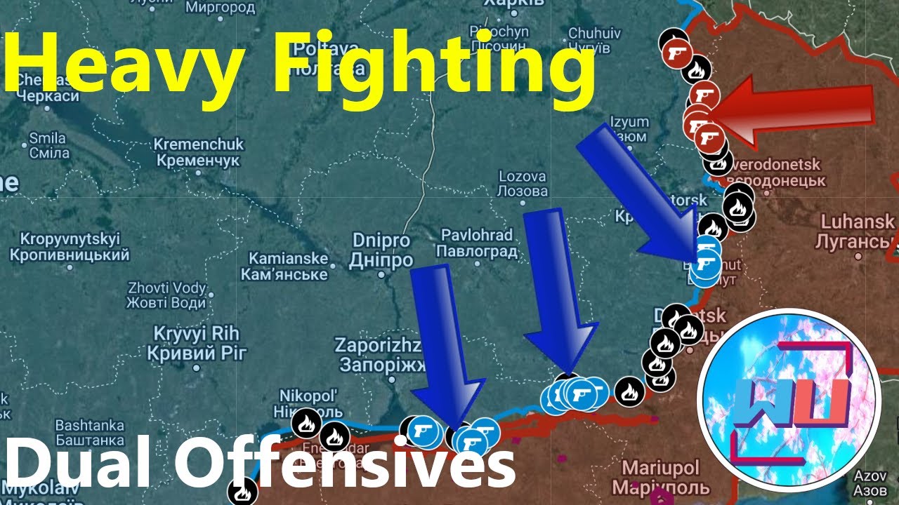 Heavy Fighting & Massive Losses With The Ongoing Dual Offensives