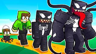 SOBREVIVI de BEBÊ VENOM até VENOM IMORTAL no Minecraft!