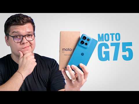 AGORA SIM! Chegou o Moto G75 com IP68