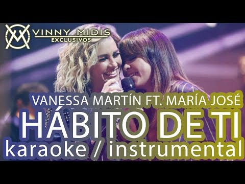 Hábito de Ti (En Vivo) (INSTRUMENTAL / Karaoke) – María José ft. Vanessa Martín