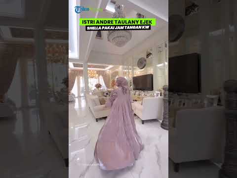 Istri Andre Taulany Ejek Crazy Rich Shella Saukia Pakai Jam Richard Milles KW, Netizen: Julid Banget