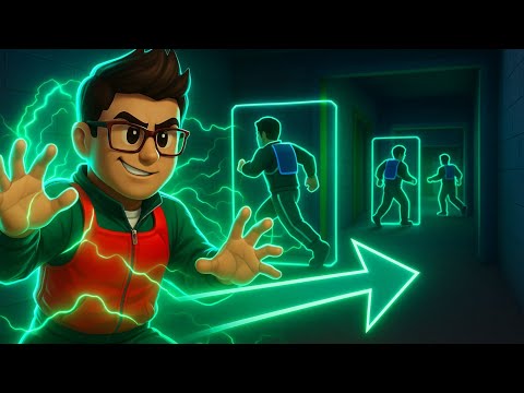 USEI a VISÃO HACKER de ENXERGAR TODO MUNDO no ESCONDE ESCONDE do SQUID GAME X do ROBLOX