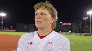 Jimmy Nugent following Louisville win over Kentucky 