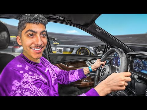 جربت السيارة لأول مرة بالحلبة 🏎!! ( تجربة اسطورية 😱🔥)