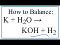 Balancing Chemical Equations and Reactants