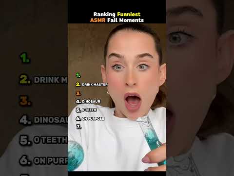 Ranking Funniest ASMR Fail Moments