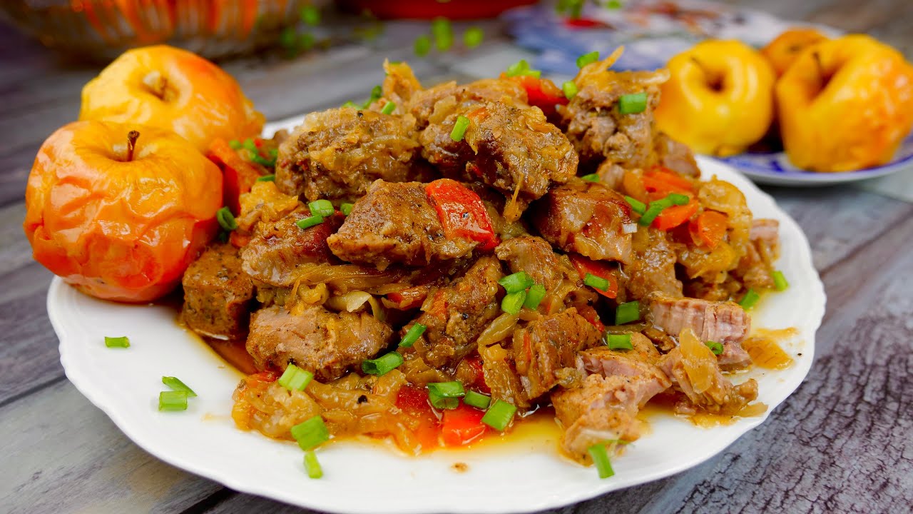 Рецепт мяса на новый год и праздничный стол (тает во рту)