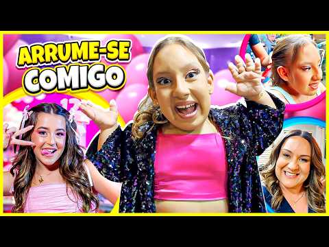 Arrume-se comigo para a Festa de Aniversário da Marcela Jardim - Clau Santana e MC Divertida