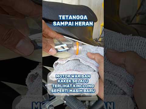 Racikan ajaib motor jadi kinclong #creatorkampung #tipspraktis #tipssederhana #tipsmudah #diy #tips