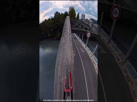 rode the bicycle over the bridge #shortvideo