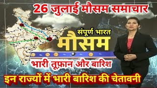 26 जुलाई का मौसम | today weather update,heat wave #Mausam_ki_jankari​ #Lucknow_weather​ #आज_का_मौसम​