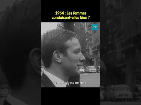 🙋‍♀️ Les femmes conductrices de bus en 1964 🚌 #INA #shorts