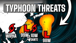 Multiple Typhoon Threats in the Western Pacific - Tropical Update