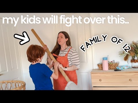 THEY WILL FIGHT OVER THIS! | Family of 12 w/ Twins + Triplets