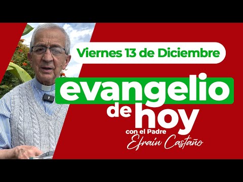 Evangelio de hoy Viernes 13 de Diciembre Padre Efraín Arquidiócesis de Manizales LECTIO DIVINA