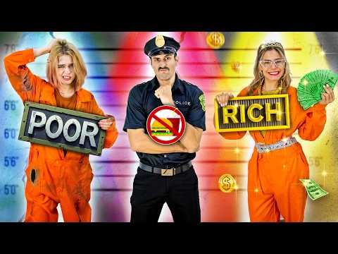 Rich vs Poor Girl in Jail! Funny Situations & Amazing Ideas by Crafty Hype