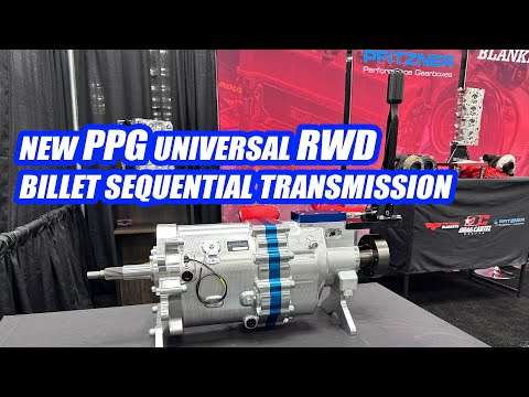 PPG Release New RWD Billet 6-Speed Sequential Transmission at PRI Show 2024