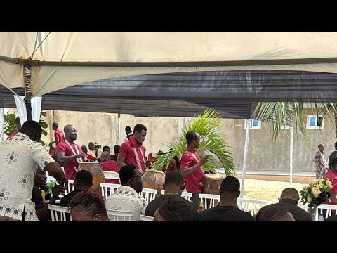Beautiful Ghanaian funeral reception