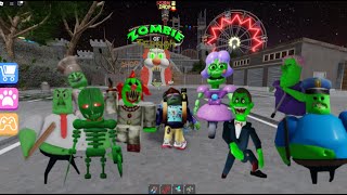 Zombie Speed Runs in PlatinumFalls #roblox Scary Obby Games from Barry, Mr Funny, Dugeon, Anitron