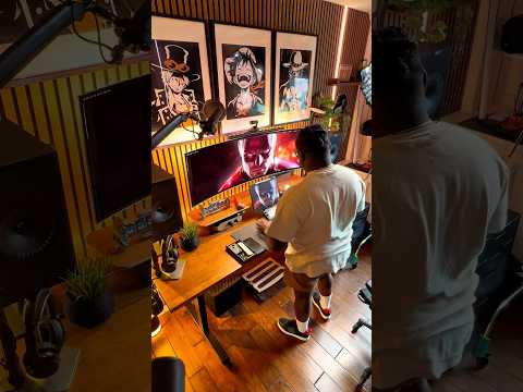 Laptop Desk Setup