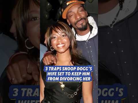 3 traps snoop dogg’s wife set to keep him from divorcing her#shorts #youtubeshorts #celebrity #snoop