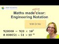 Engineering Notation and Exponents