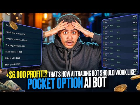 $6,000 PROFIT!? THAT'S HOW POCKET OPTION AI TRADING BOT SHOULD WORK LIKE! | BINARY OPTIONS