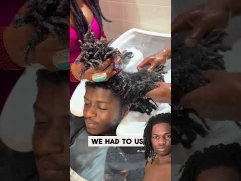 He hasn't had a retwist in 4 years ๐จ #viral #share