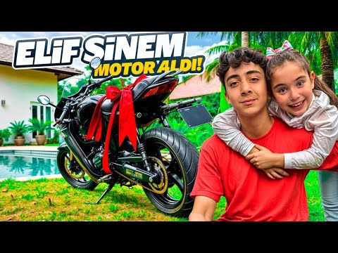 ELİF SİNEMİN SÜPRİZ HEDİYESİ YENİ MOTORUMM ! SR 250 !  İLK SÜRÜŞÜM!!!!